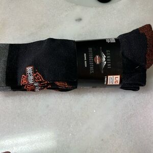 Harley Davison riding socks, Large